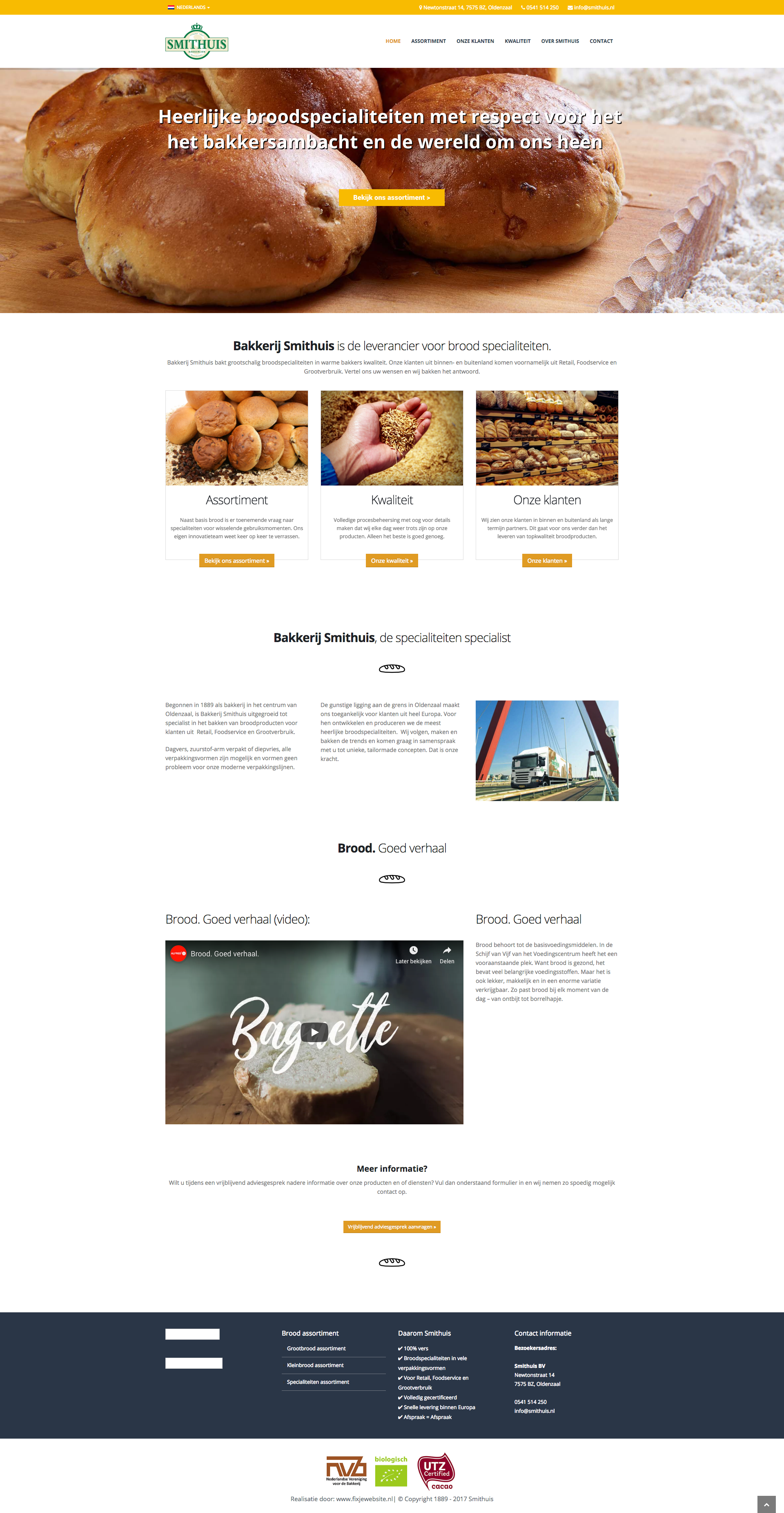 Website Smithuis